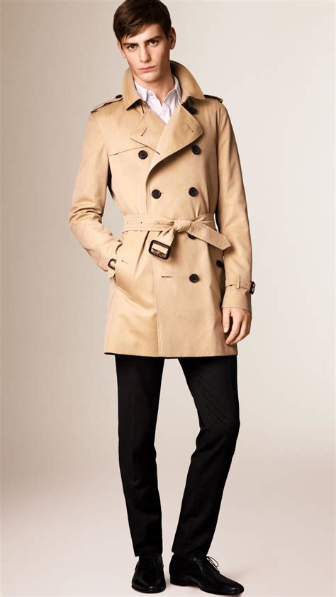 burberry trench coats for men|burberry kensington trench coat men's.